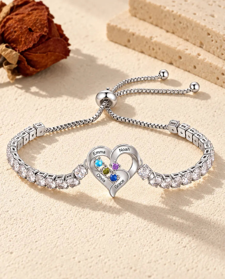 Gepersonaliseerde Armband Dames - vooraanzicht