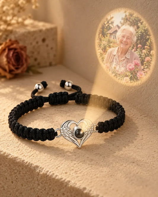 Armband met Foto Erin - projecteert de verborgen foto op de muur