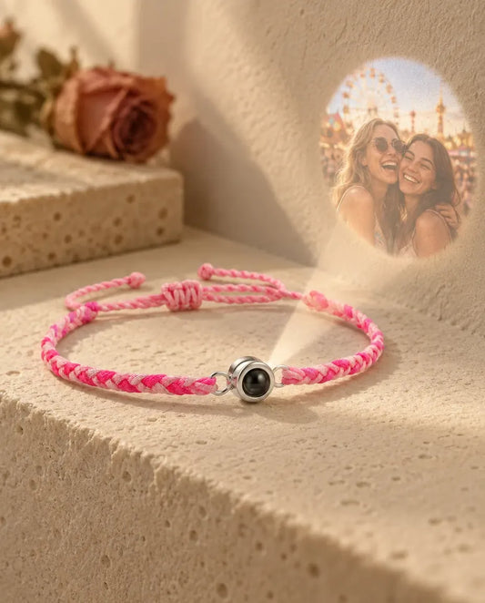 Armband met Foto Erin - projecteert de verborgen foto op de muur