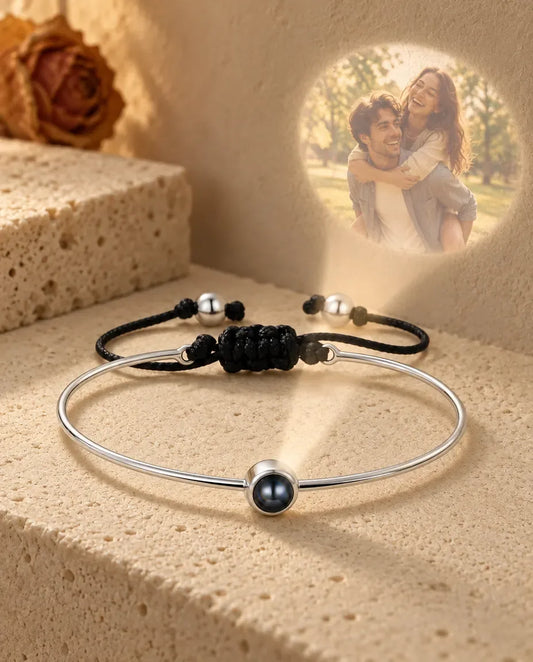 Armband met Foto Erin - projecteert de verborgen foto op de muur