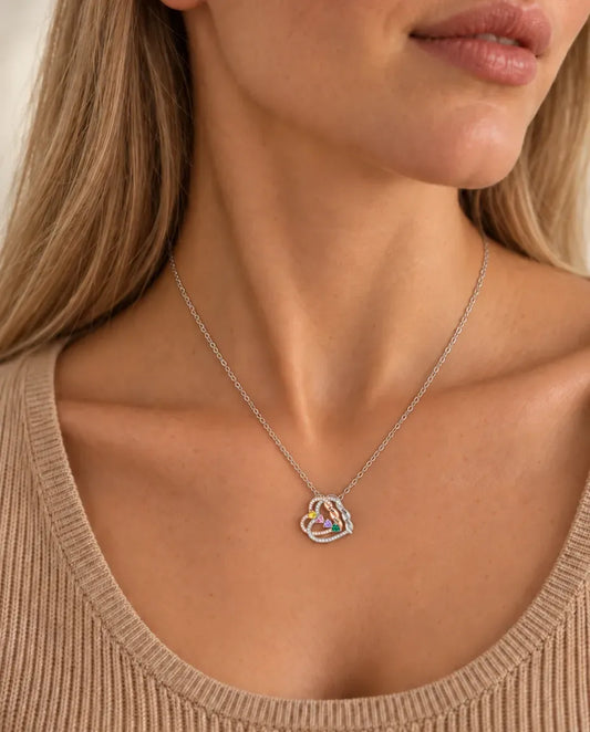 Gepersonaliseerde Ketting - gedragen door een model