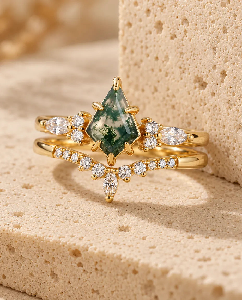 Mosagaat Ring Duoset - de complete set