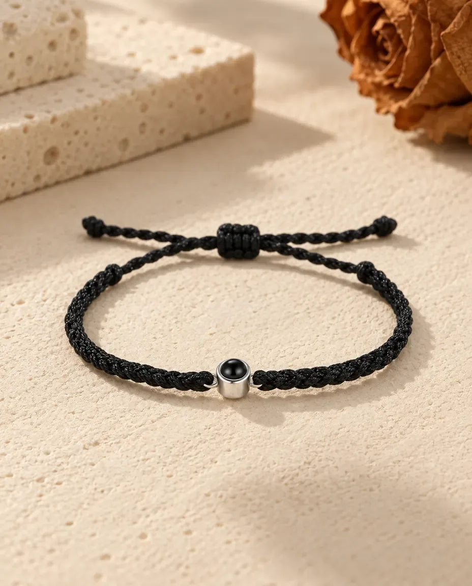 Armband met Foto Erin - in zwart