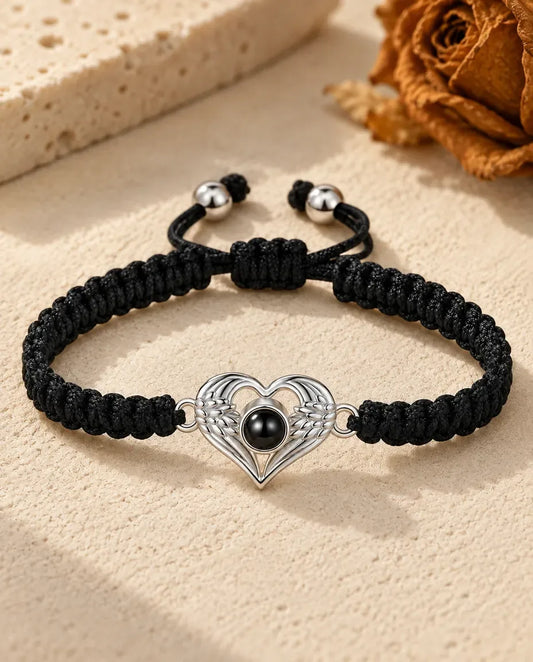 Armband met Foto Erin - plat neergelegd