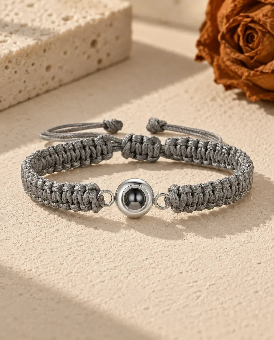 Armband met Foto Erin - in grijs
