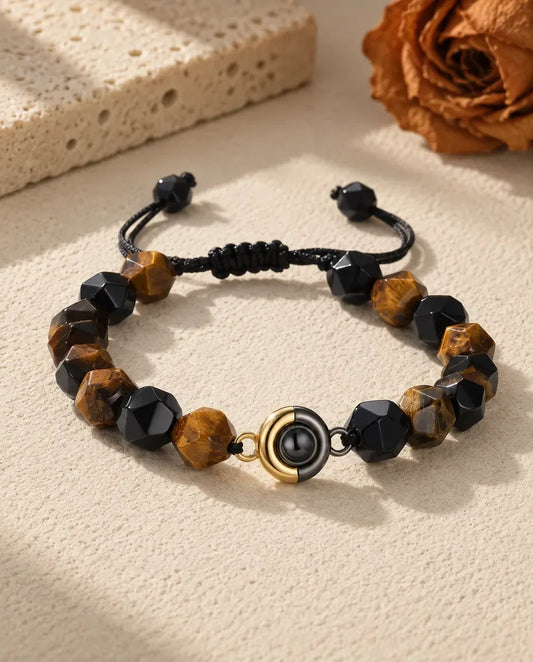 Armband met Foto Erin - plat neergelegd
