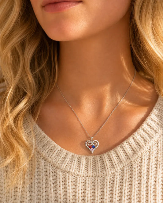 Gepersonaliseerde Ketting - gedragen door een model