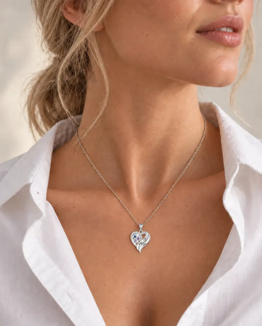 Gepersonaliseerde Ketting - gedragen door een model