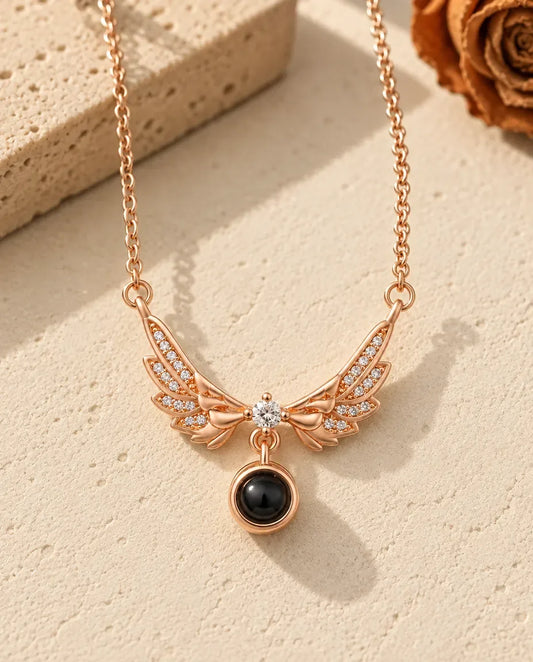 Ketting met Foto Erin - roségoud afwerking