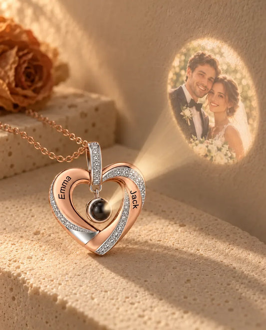 Ketting met Foto Erin - projecteert de verborgen foto op de muur