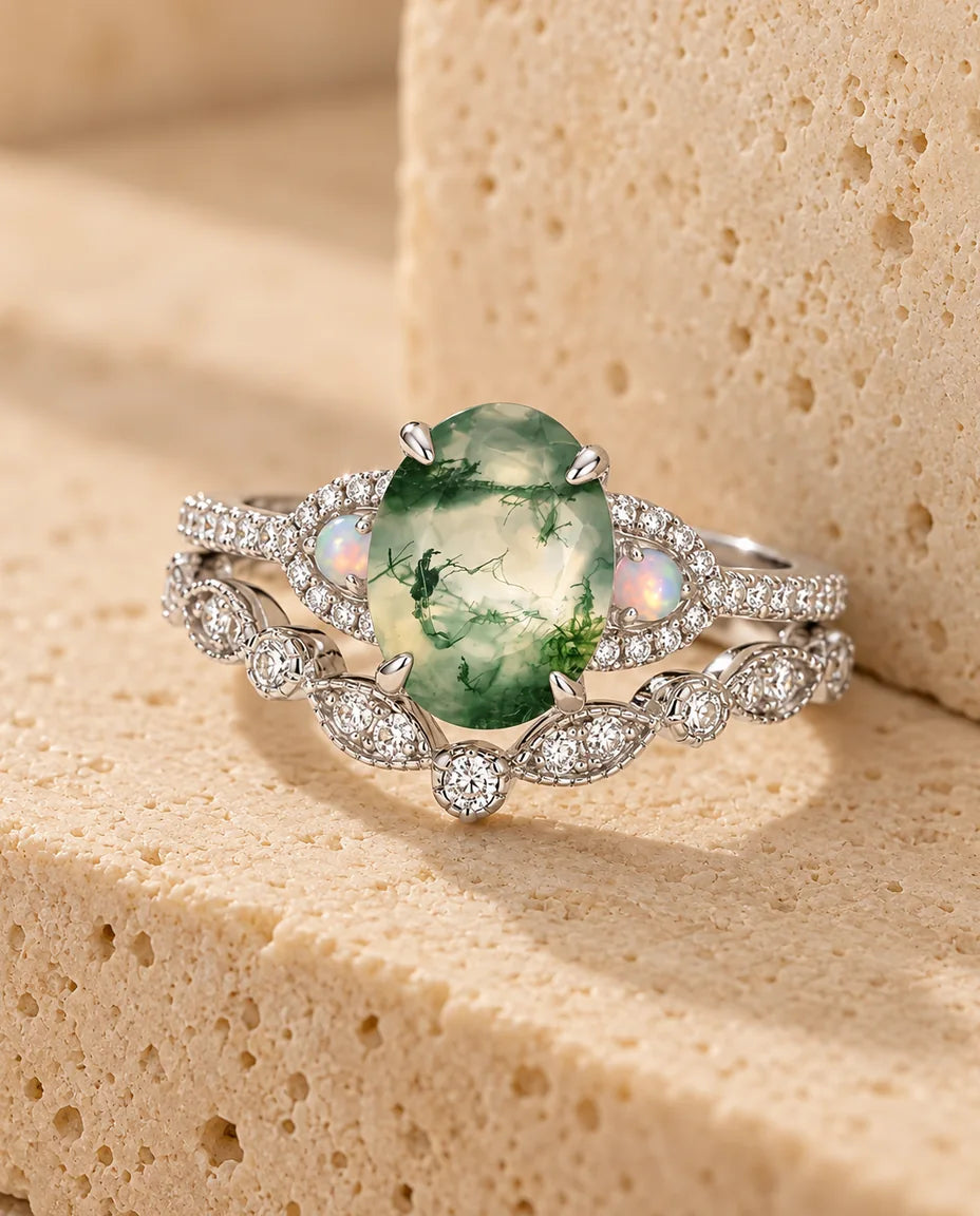 Mosagaat Ring Duoset - de complete set